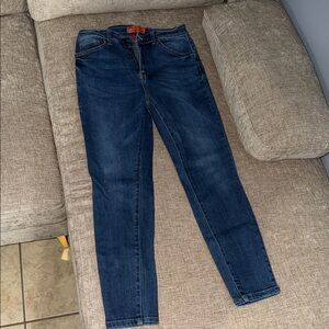 Wax Jean Dark Blue Skinny Women's Jeans